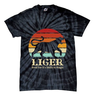 Liger Bred For Ist Skills In Magic Tie-Dye T-Shirt