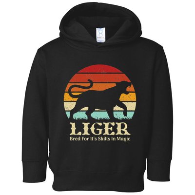Liger Bred For Ist Skills In Magic Toddler Hoodie