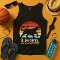 Liger Bred For Ist Skills In Magic Tank Top