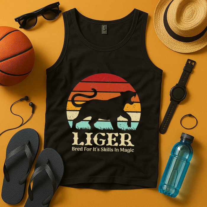 Liger Bred For Ist Skills In Magic Tank Top