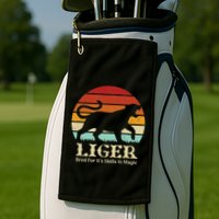Liger Bred For Ist Skills In Magic Golf Towel