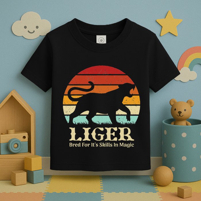Liger Bred For Ist Skills In Magic Toddler T-Shirt