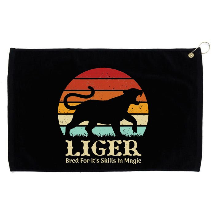 Liger Bred For Ist Skills In Magic Grommeted Golf Towel