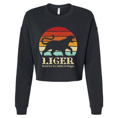 Liger Bred For Ist Skills In Magic Cropped Pullover Crew