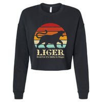 Liger Bred For Ist Skills In Magic Cropped Pullover Crew