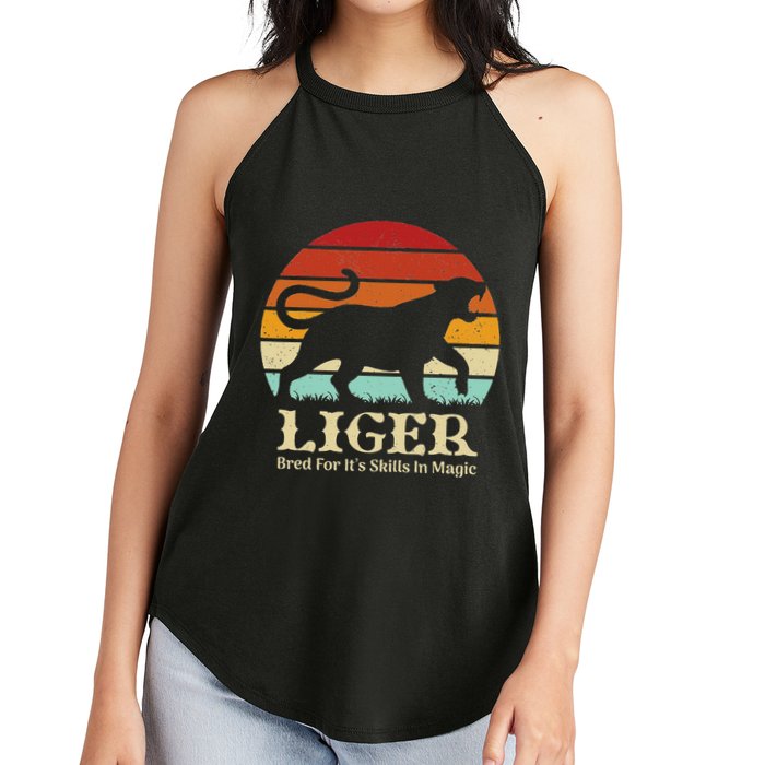 Liger Bred For Ist Skills In Magic Women's Perfect Tri Rocker Tank