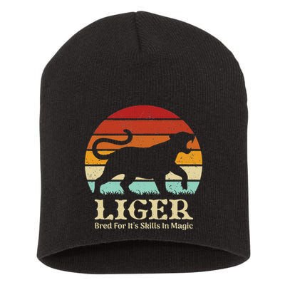 Liger Bred For Ist Skills In Magic Short Acrylic Beanie