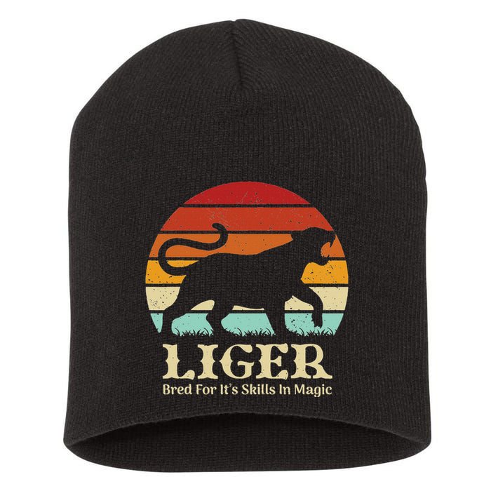 Liger Bred For Ist Skills In Magic Short Acrylic Beanie