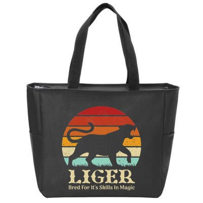 Liger Bred For Ist Skills In Magic Zip Tote Bag