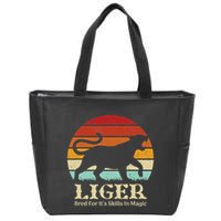 Liger Bred For Ist Skills In Magic Zip Tote Bag