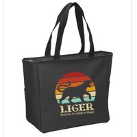 Liger Bred For Ist Skills In Magic Zip Tote Bag