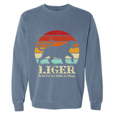 Liger Bred For Ist Skills In Magic Garment-Dyed Sweatshirt