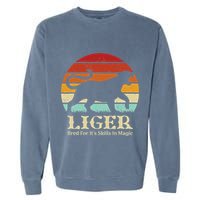 Liger Bred For Ist Skills In Magic Garment-Dyed Sweatshirt