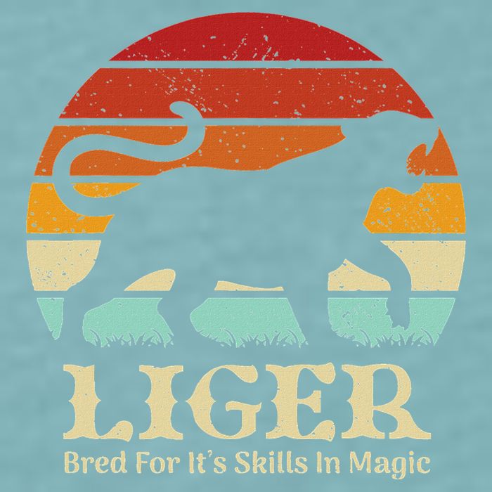 Liger Bred For Ist Skills In Magic Sueded Cloud Jersey T-Shirt