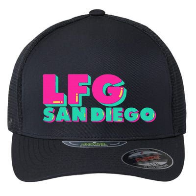Lfgsd Baseball Fan San Diego Sports Lfg Sd Flexfit Unipanel Trucker Cap
