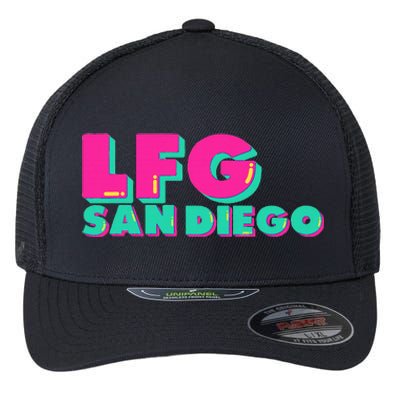 Lfgsd Baseball Fan San Diego Sports Lfg Sd Flexfit Unipanel Trucker Cap