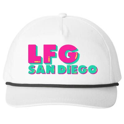 Lfgsd Baseball Fan San Diego Sports Lfg Sd Snapback Five-Panel Rope Hat