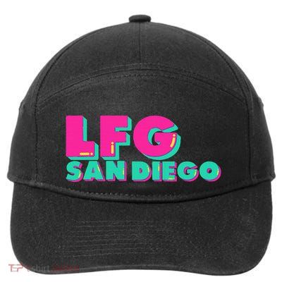 Lfgsd Baseball Fan San Diego Sports Lfg Sd 7-Panel Snapback Hat