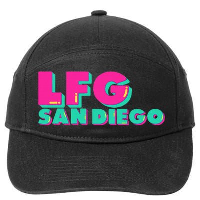 Lfgsd Baseball Fan San Diego Sports Lfg Sd 7-Panel Snapback Hat