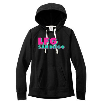 Lfgsd Baseball Fan San Diego Sports Lfg Sd Women's Fleece Hoodie