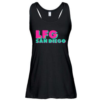 Lfgsd Baseball Fan San Diego Sports Lfg Sd Ladies Essential Flowy Tank