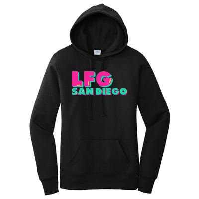 Lfgsd Baseball Fan San Diego Sports Lfg Sd Women's Pullover Hoodie