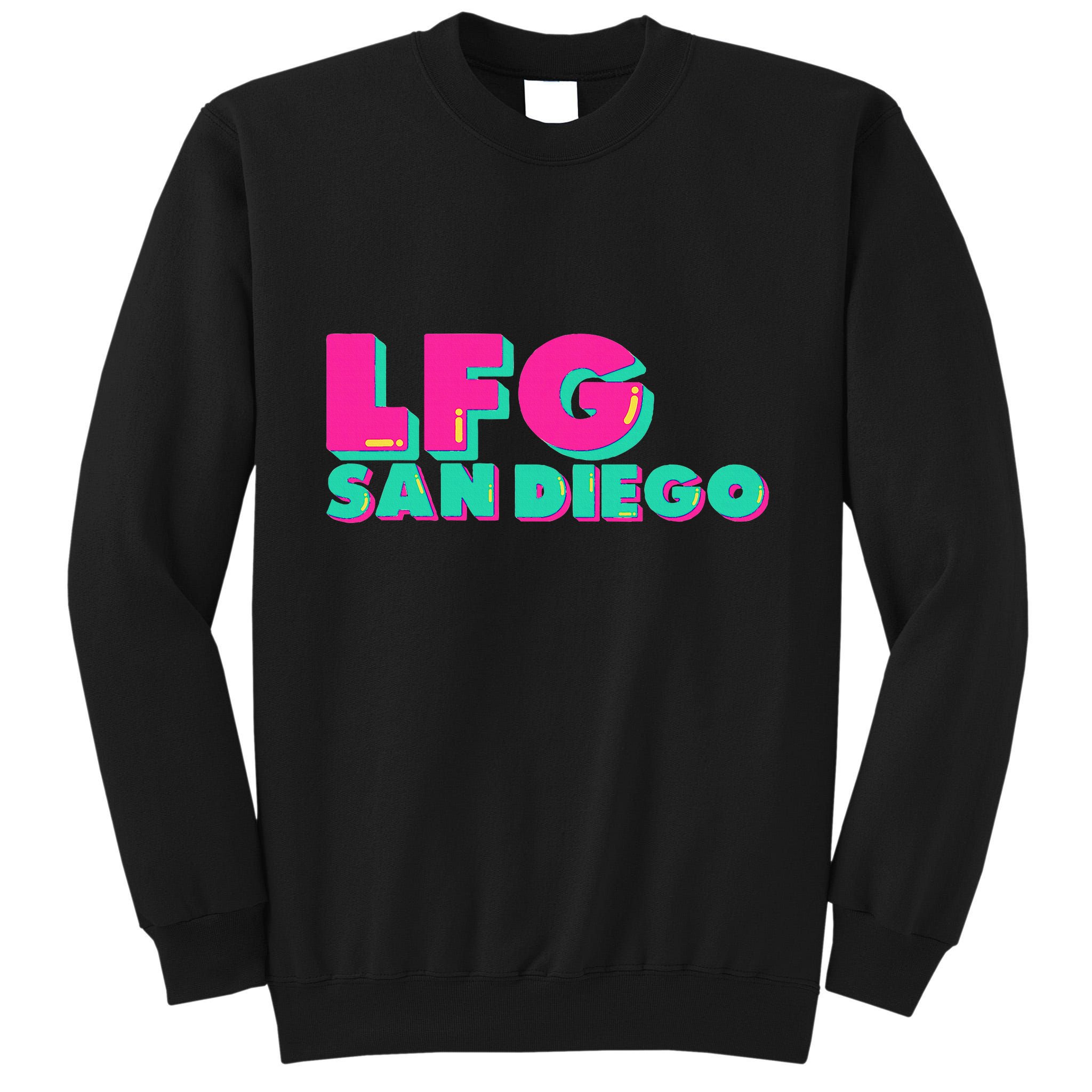 Lfgsd Baseball Fan San Diego Sports Lfg Sd Tall Sweatshirt