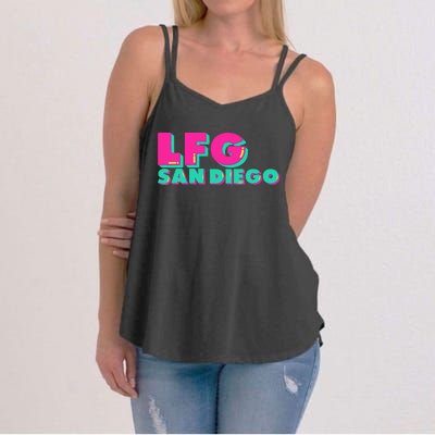 Lfgsd Baseball Fan San Diego Sports Lfg Sd Women's Strappy Tank