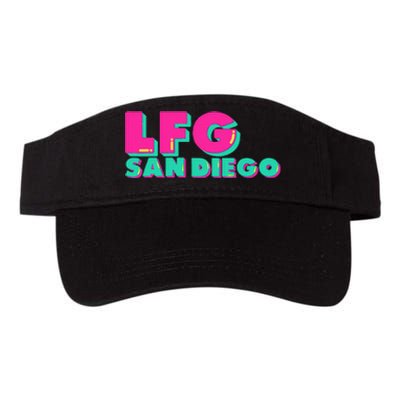 Lfgsd Baseball Fan San Diego Sports Lfg Sd Valucap Bio-Washed Visor