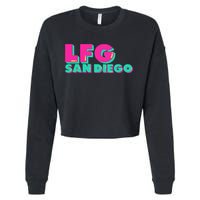 Lfgsd Baseball Fan San Diego Sports Lfg Sd Cropped Pullover Crew