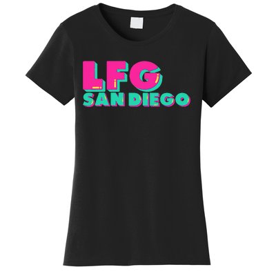 Lfgsd Baseball Fan San Diego Sports Lfg Sd Women's T-Shirt