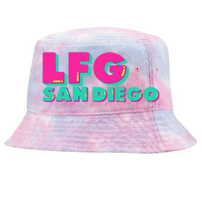 Lfgsd Baseball Fan San Diego Sports Lfg Sd Tie-Dyed Bucket Hat