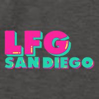 Lfgsd Baseball Fan San Diego Sports Lfg Sd Vector Backpack