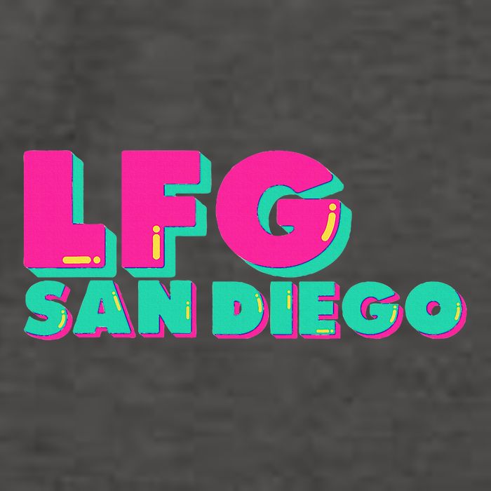 Lfgsd Baseball Fan San Diego Sports Lfg Sd Vector Backpack