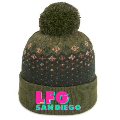 Lfgsd Baseball Fan San Diego Sports Lfg Sd The Baniff Cuffed Pom Beanie