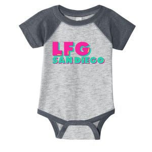 Lfgsd Baseball Fan San Diego Sports Lfg Sd Infant Baby Jersey Bodysuit