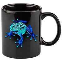 Little Blue Frog With Spots 11oz C Handle Ceramic Mug