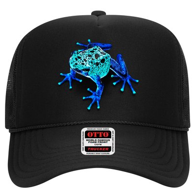 Little Blue Frog With Spots Trucker Hat