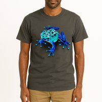 Little Blue Frog With Spots Tall T-Shirt