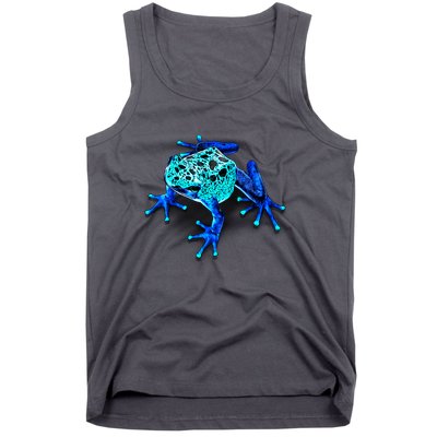 Little Blue Frog With Spots Tank Top