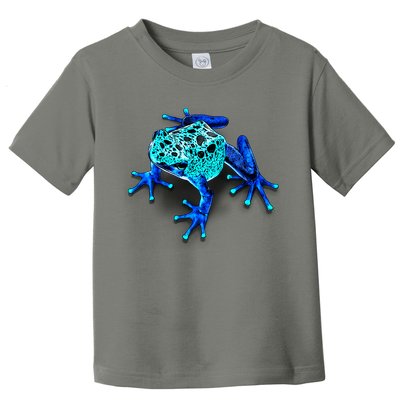 Little Blue Frog With Spots Toddler T-Shirt