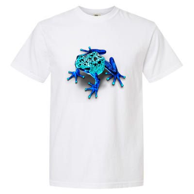 Little Blue Frog With Spots Garment-Dyed Heavyweight T-Shirt