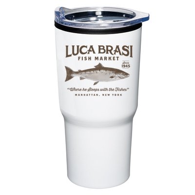Luca Brasi Fish Market Est 1945 Fishing Tumbler