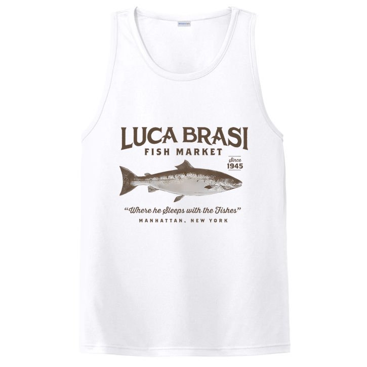 Luca Brasi Fish Market Est 1945 Fishing PosiCharge Competitor Tank