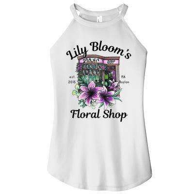 Lily Blooms Floral Shop It Starts With Us Bookish Women’s Perfect Tri Rocker Tank