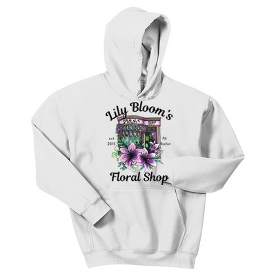 Lily Blooms Floral Shop It Starts With Us Bookish Kids Hoodie