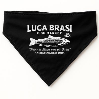 Luca Brasi Fish Market USA-Made Doggie Bandana