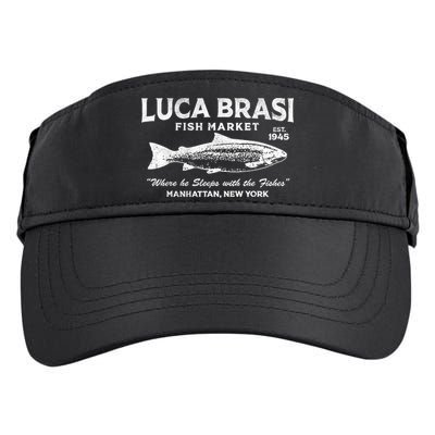 Luca Brasi Fish Market Adult Drive Performance Visor