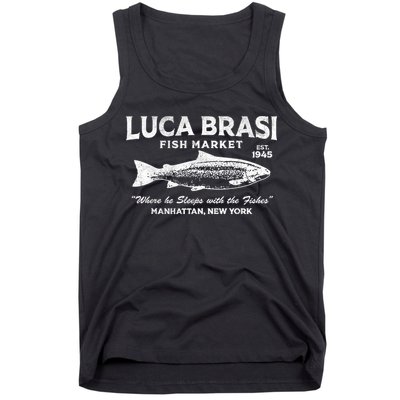 Luca Brasi Fish Market Tank Top
