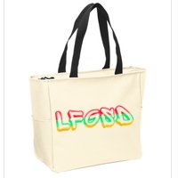 LFGSD Baseball Fan San Diego Sports SD Zip Tote Bag